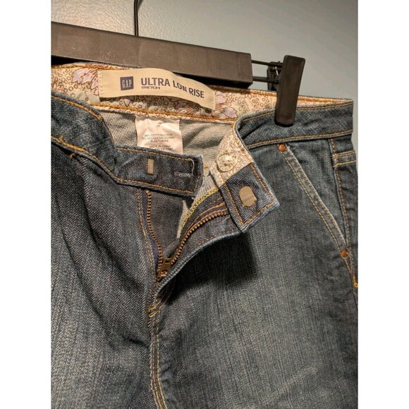 Vintage GAP Womens Denim 70s Flare Bootcut Bell Bottom 30x31 Size 6 - Picture 7 of 10